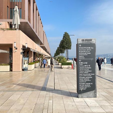 Historical Comfy Flat In Beyoglu Tophane, Galata Istambul Exterior foto