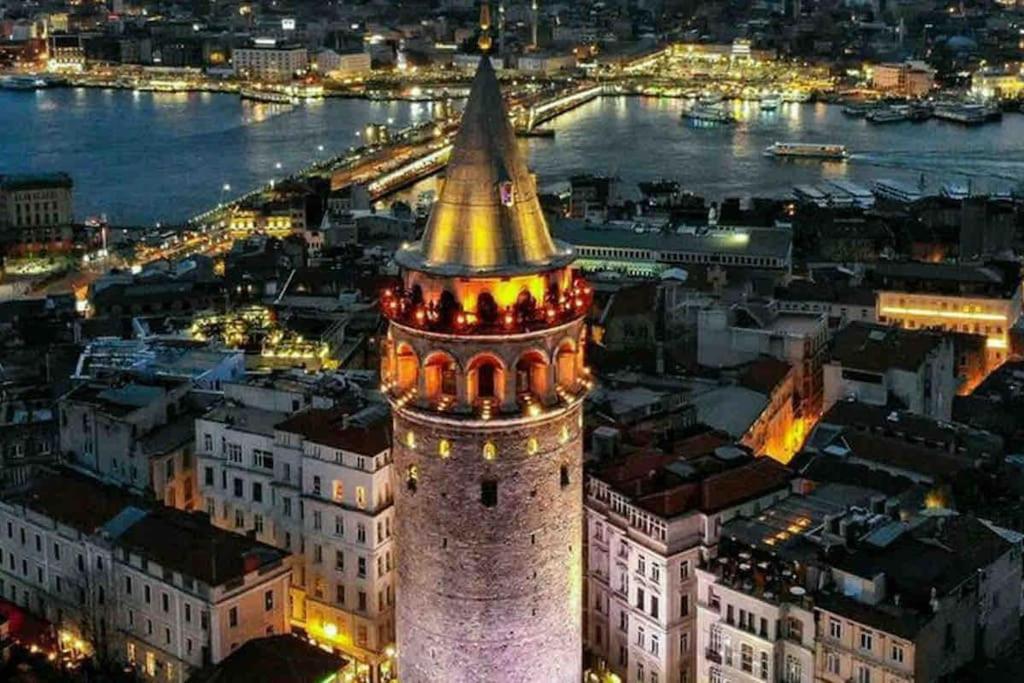 Historical Comfy Flat In Beyoglu Tophane, Galata Istambul Exterior foto